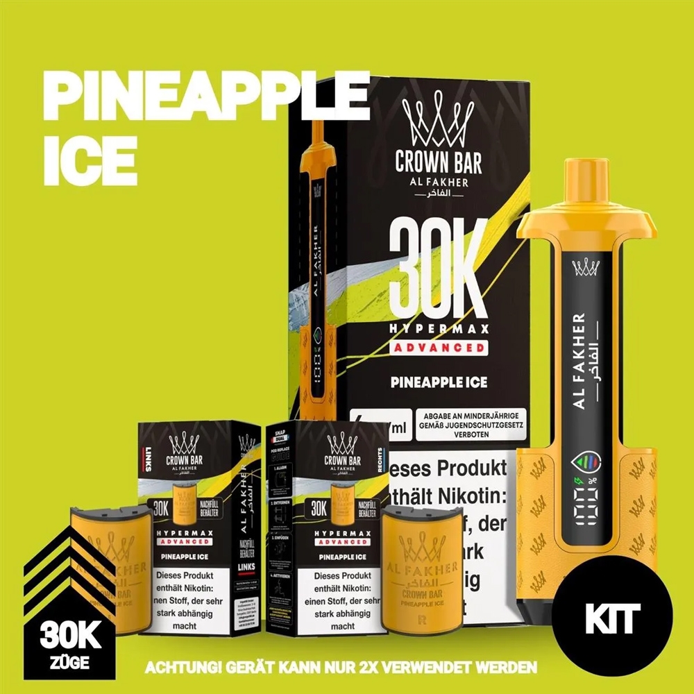 Al Fakher 30K Hypermax - Pineapple Ice