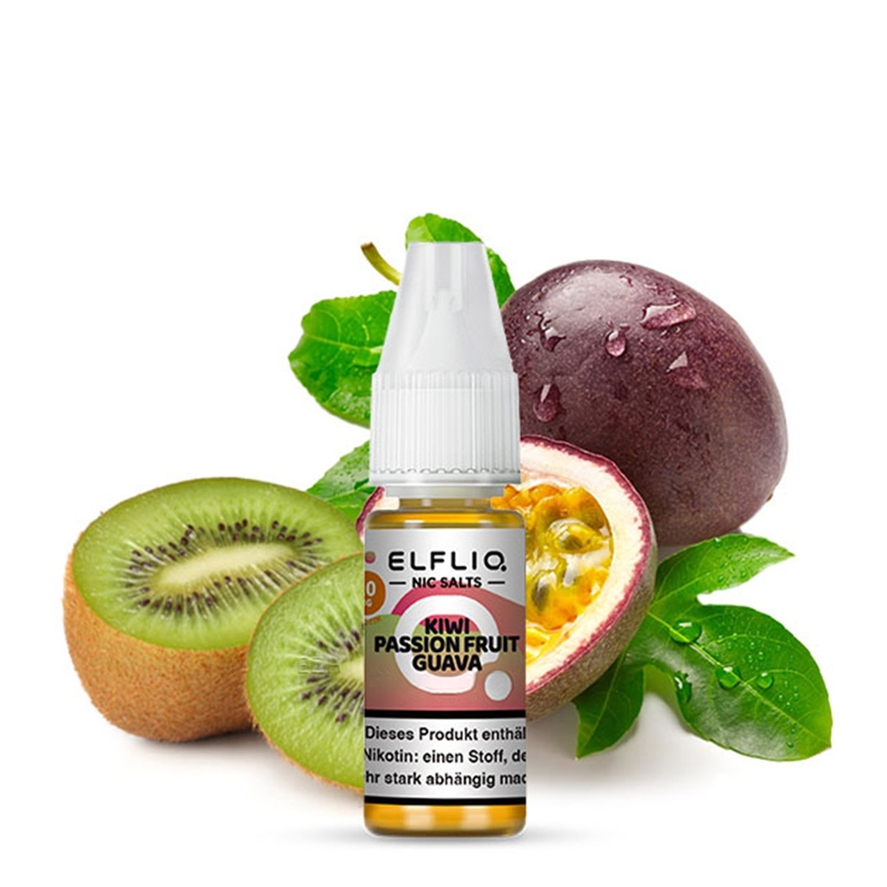 ELFLIQ Nikotinsalz Liquid 10mg - Kiwi Passion Fruit Guava