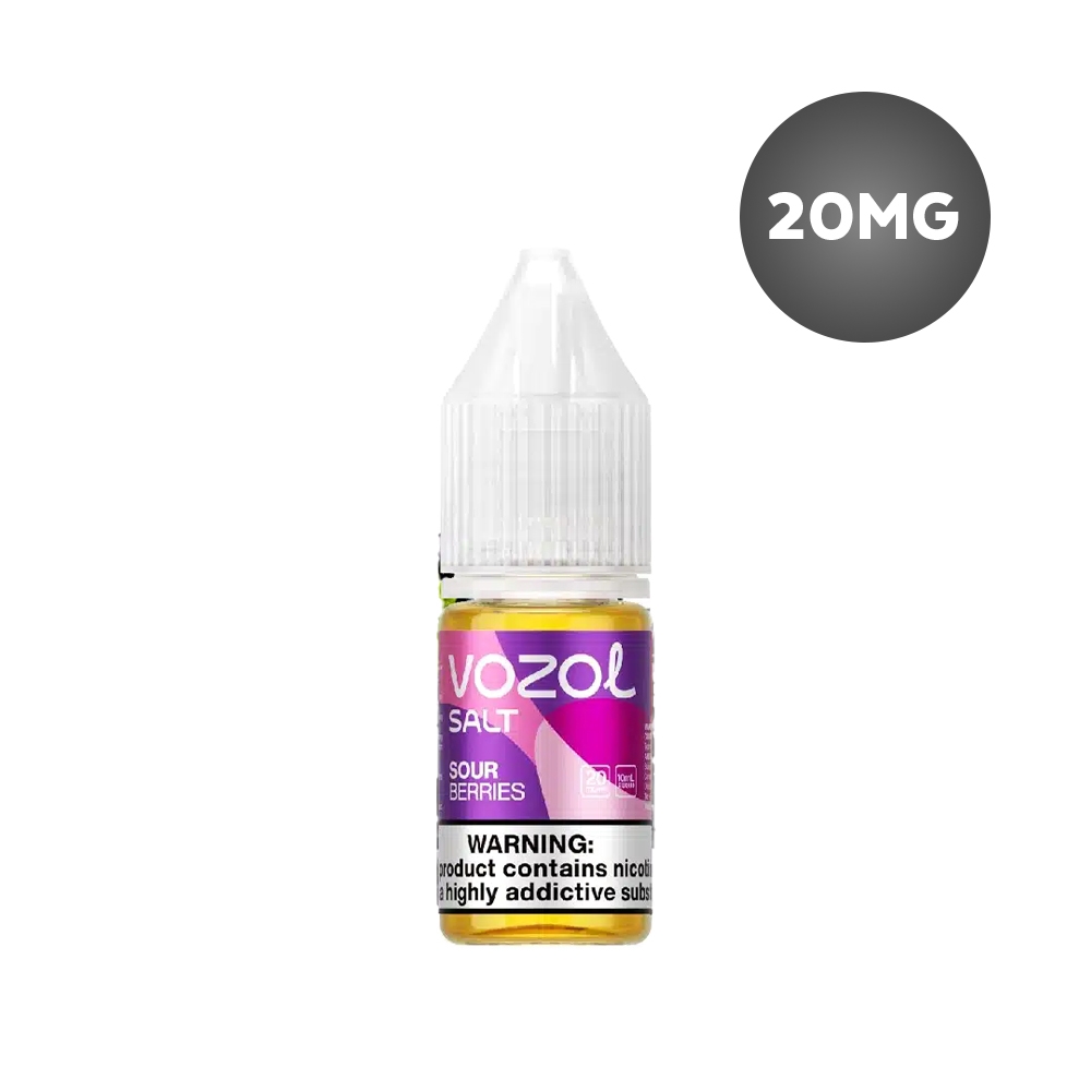 Vozol Liquid Nic Salt 20mg - Sour Berries