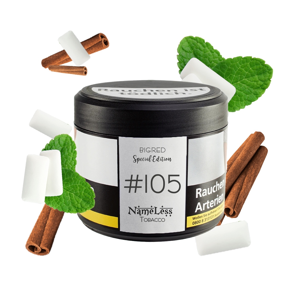 NameLess Tobacco 200g - #105 BIGRED