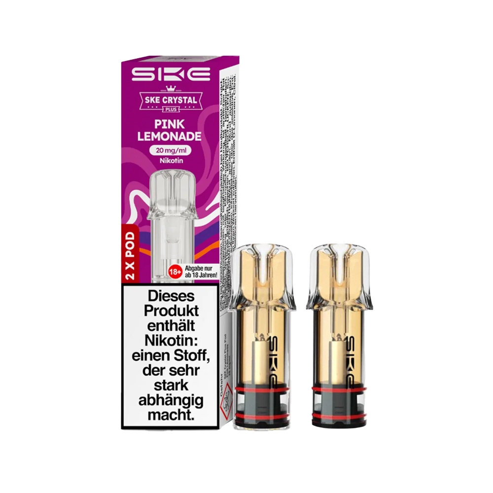 SKE Crystal Plus POD (2er Pack) - Pink Lemonade