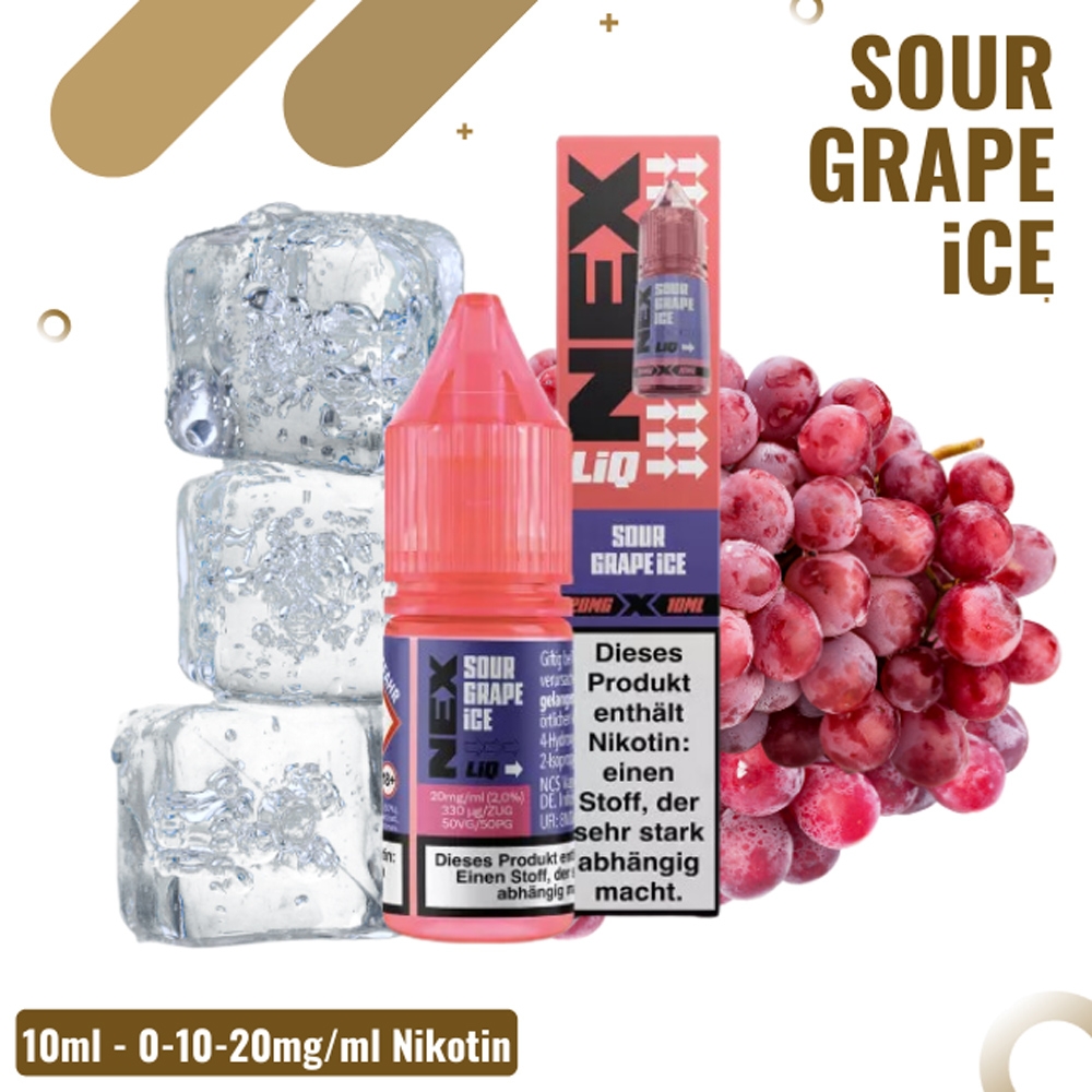Nexliq Liquid 10mg - Sour Grape Ice