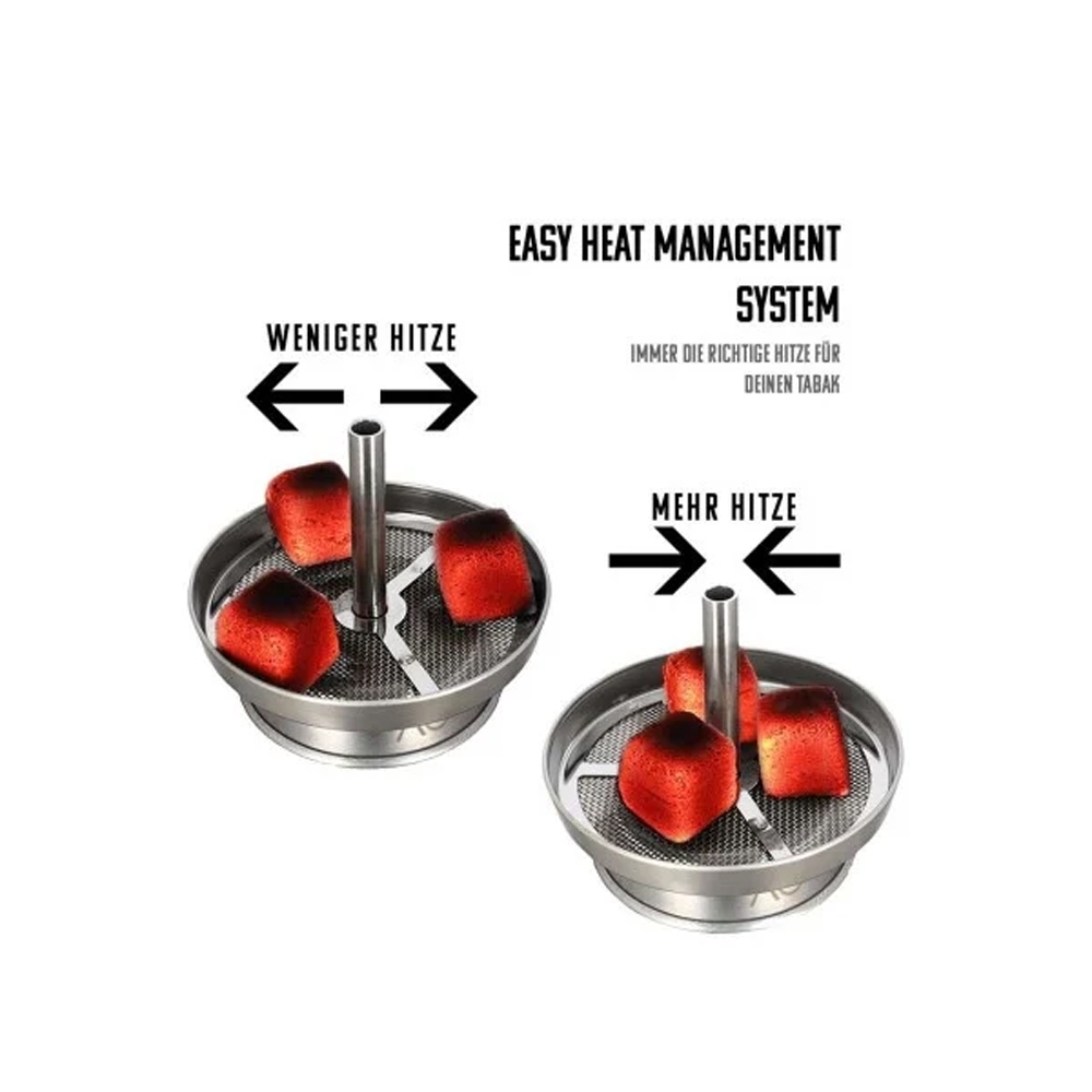 AO Strainer Kaminaufsatz Gold