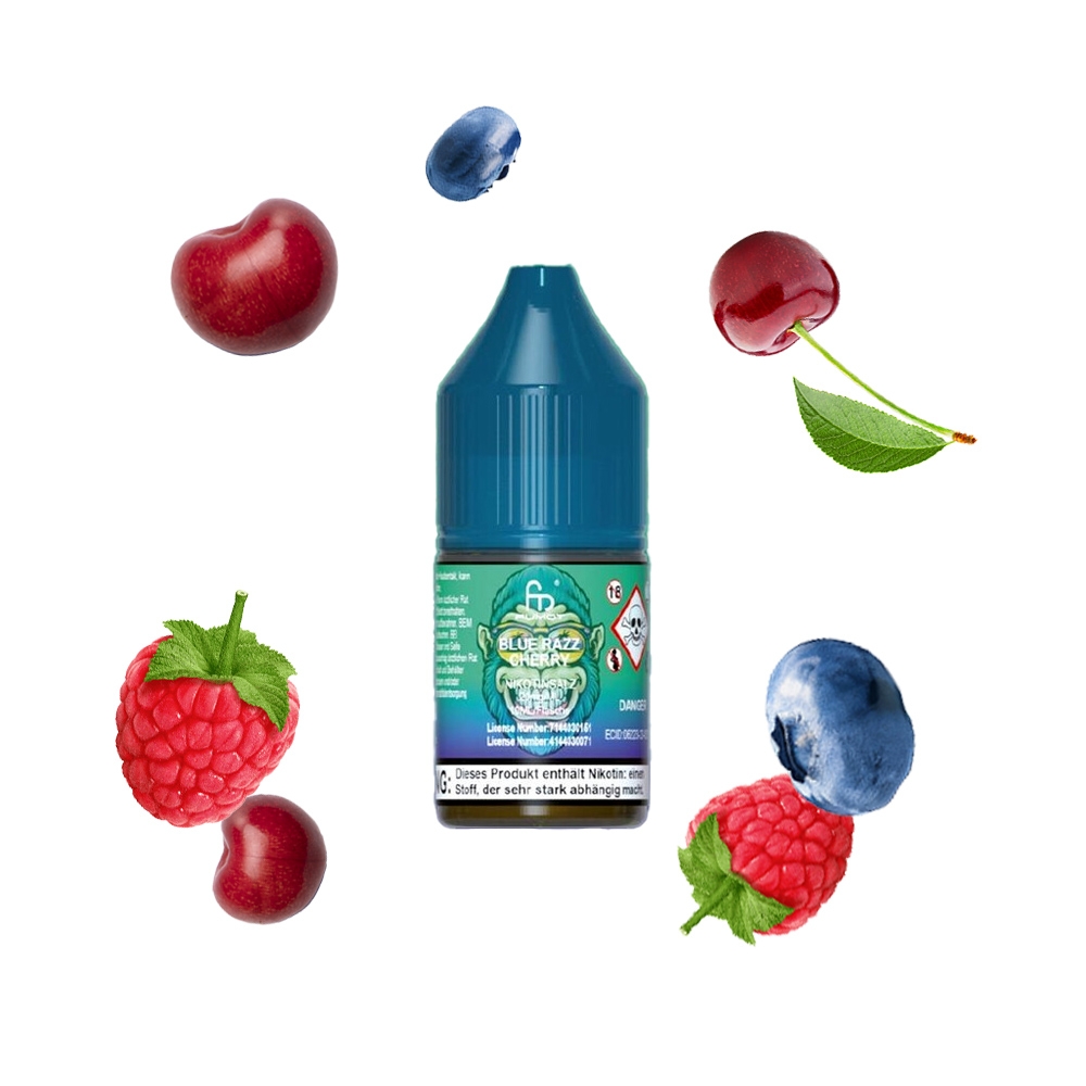 RandM Tornado Liquid 10mg - Blue Razz Cherry 