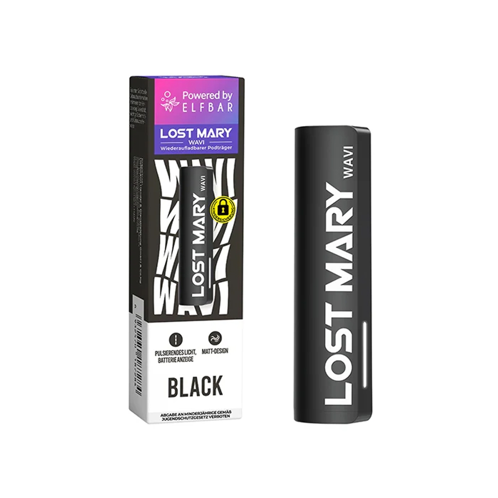 Elfbar Lost Mary Wavi Basisgerät - Black