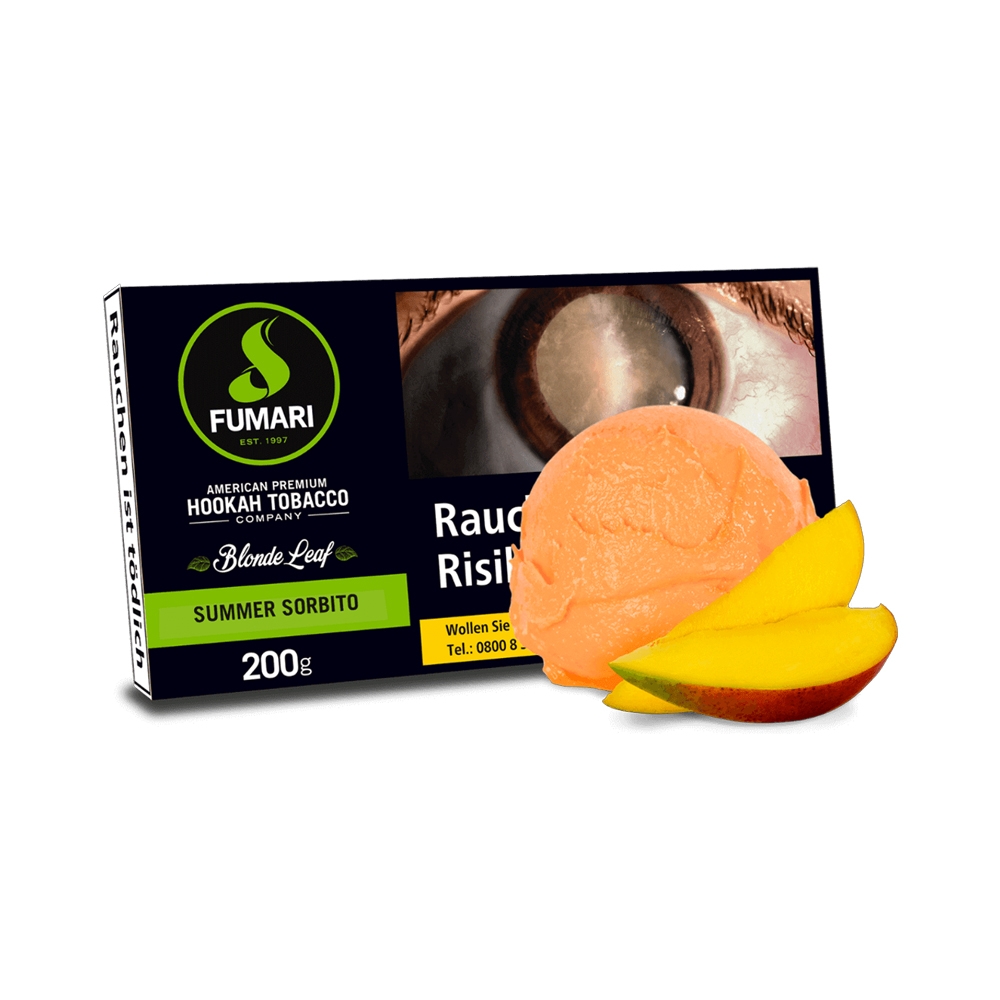 Fumari Tobacco 200g - Summer Sorbito 