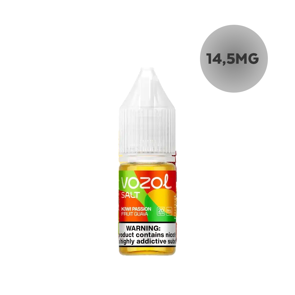 Vozol Liquid Nic Salt 14,5mg - Kiwi Passion Fruit Guava