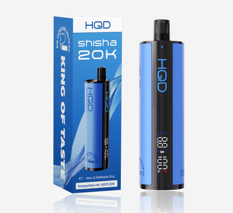 HQD Shisha 20K Akkuträger - Blau