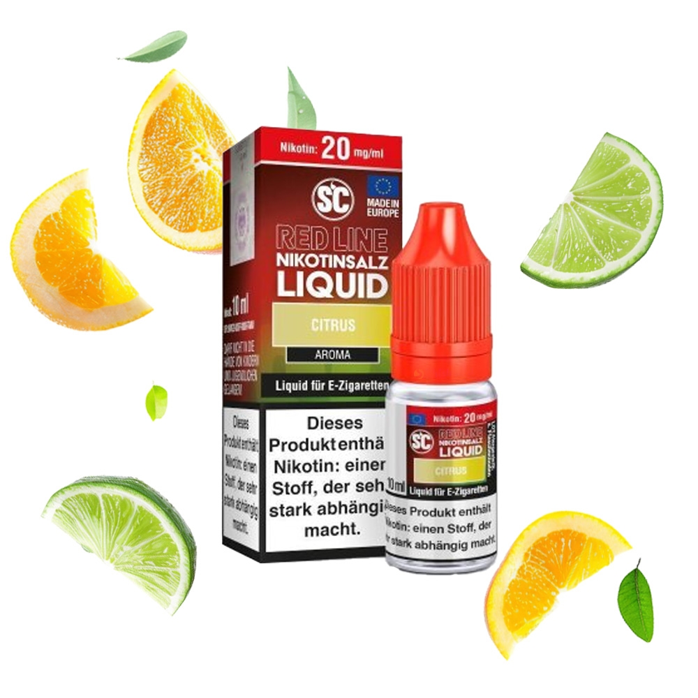 SC Red Line Nikotinsalz Liquid 20mg - Citrus