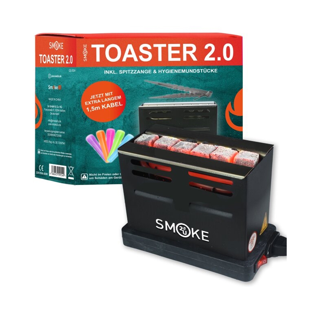 Smoke2u Kohleanzünder - Toaster 2.0