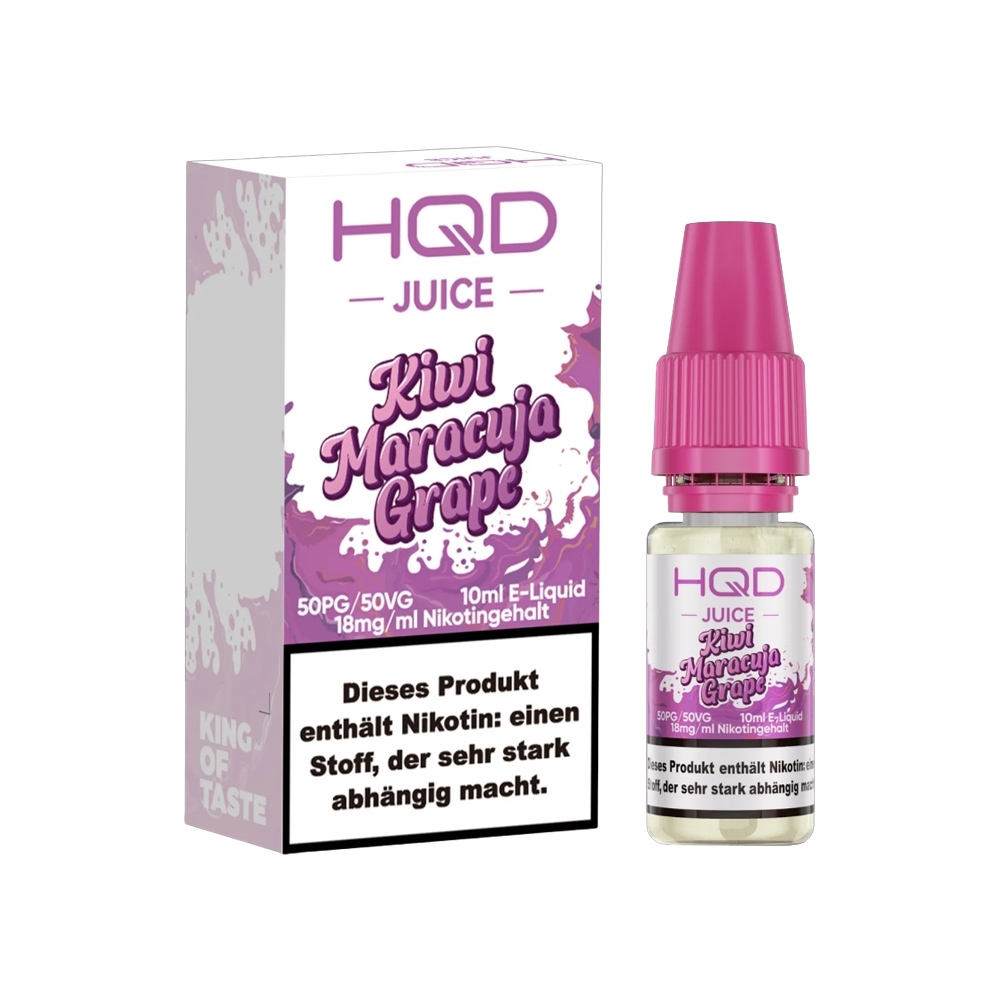 HQD Juice 18mg Liquid - Kiwi Maracuja Grape