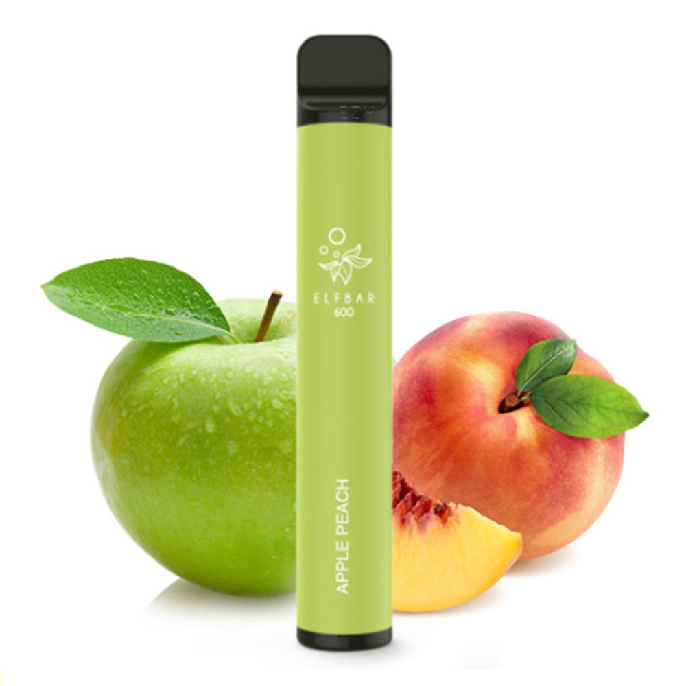 Elfbar 600 CP Einweg E-Shisha 20mg - Apple Peach