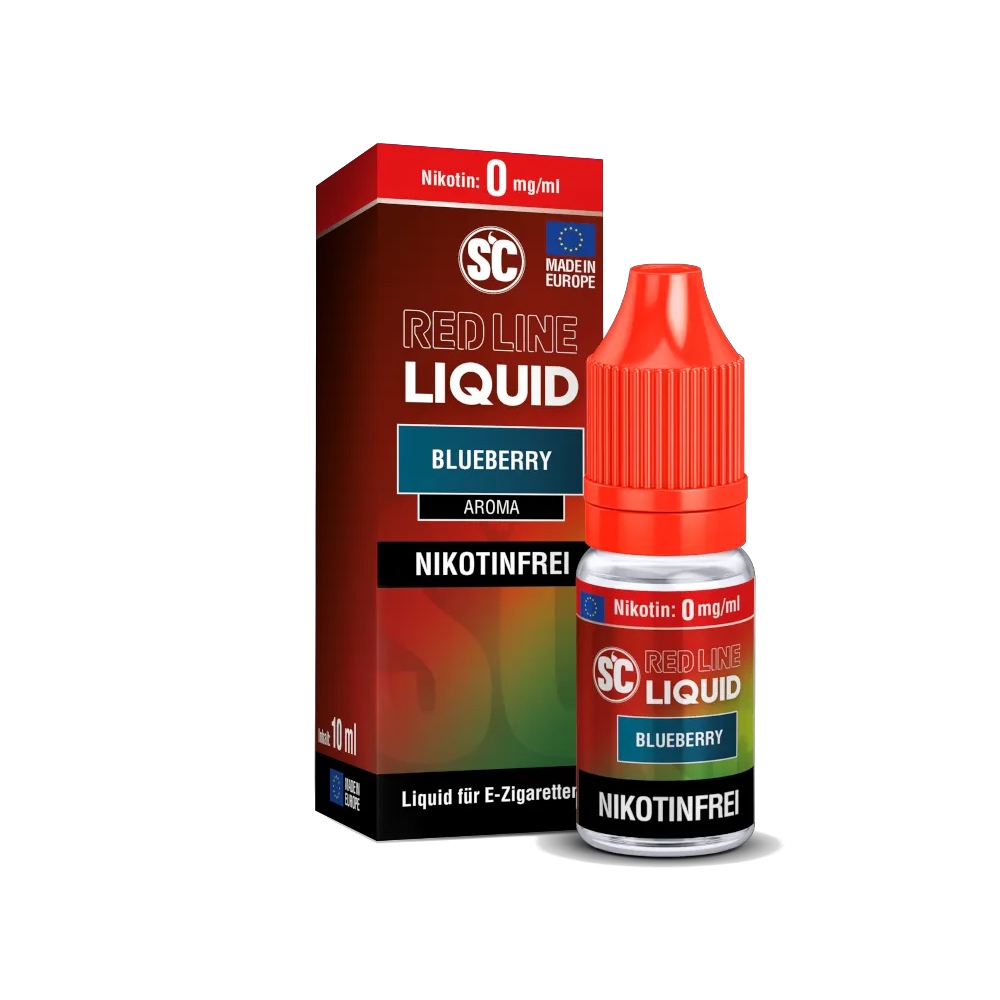 SC Red Line Liquid 0mg - Blueberry