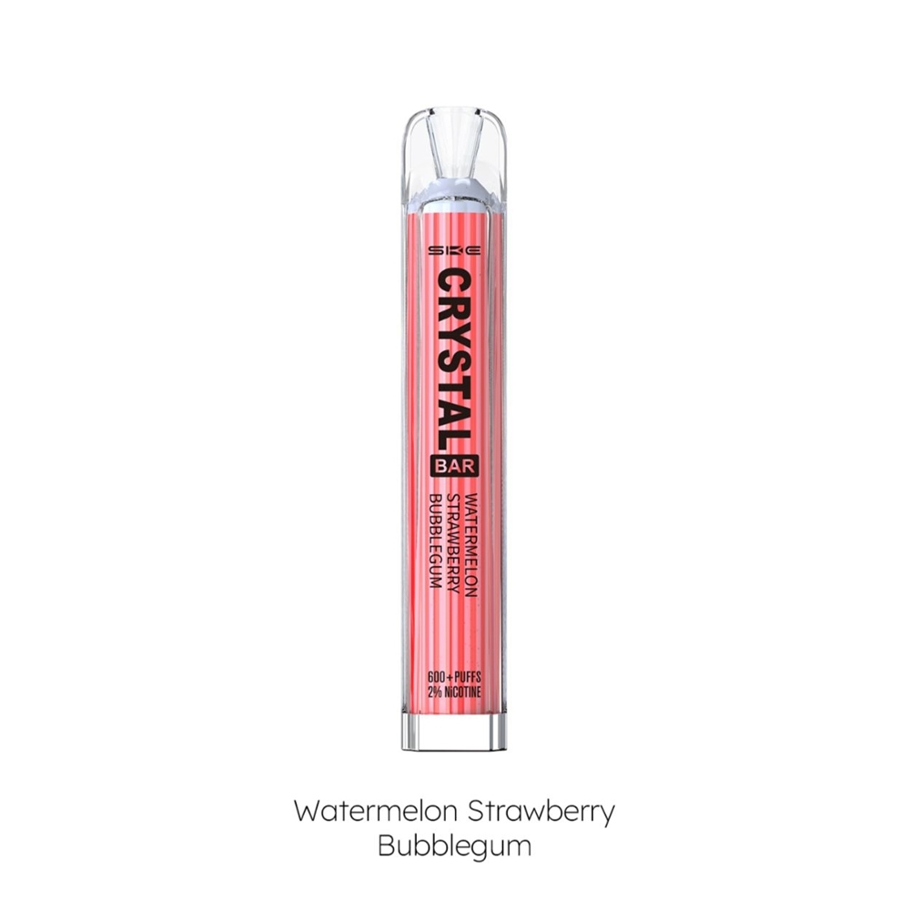 SKE Crystal Bar 600 - Watermelon Strawberry Bubblegum 20mg
