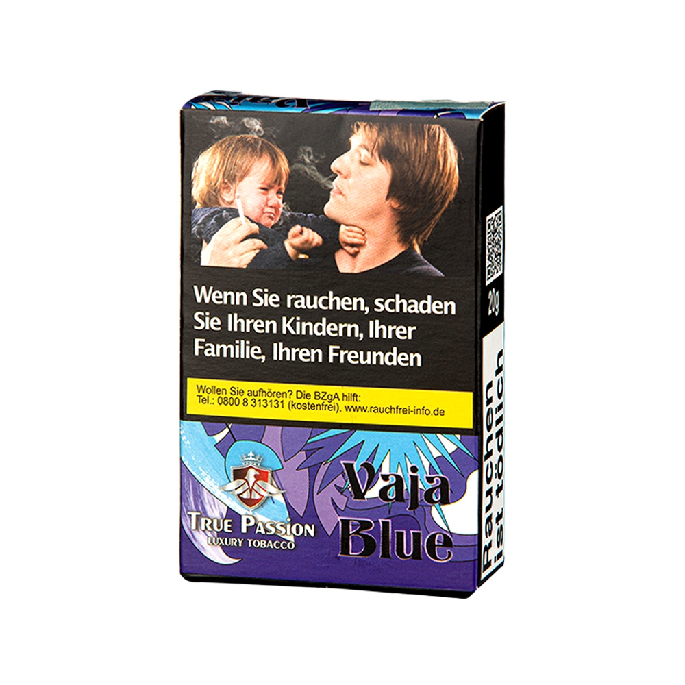 True Passion Tobacco 20g - Vaja Blue