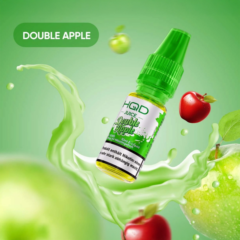 HQD Juice 18mg Liquid - Double Apple
