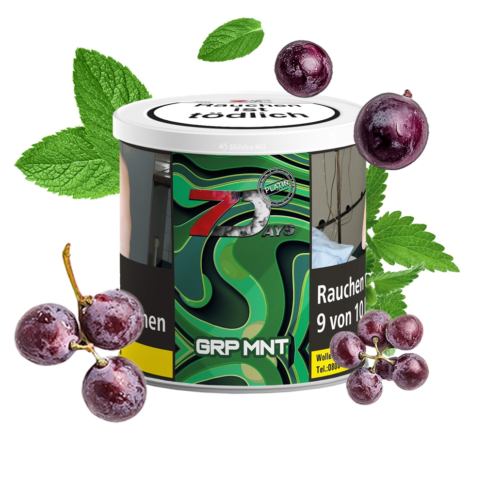 7 Days Tabak Platin 200g - GRP MNT