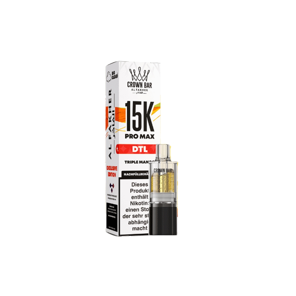 Al Fakher 15K Pro Max Pod 10ml – Triple Mango