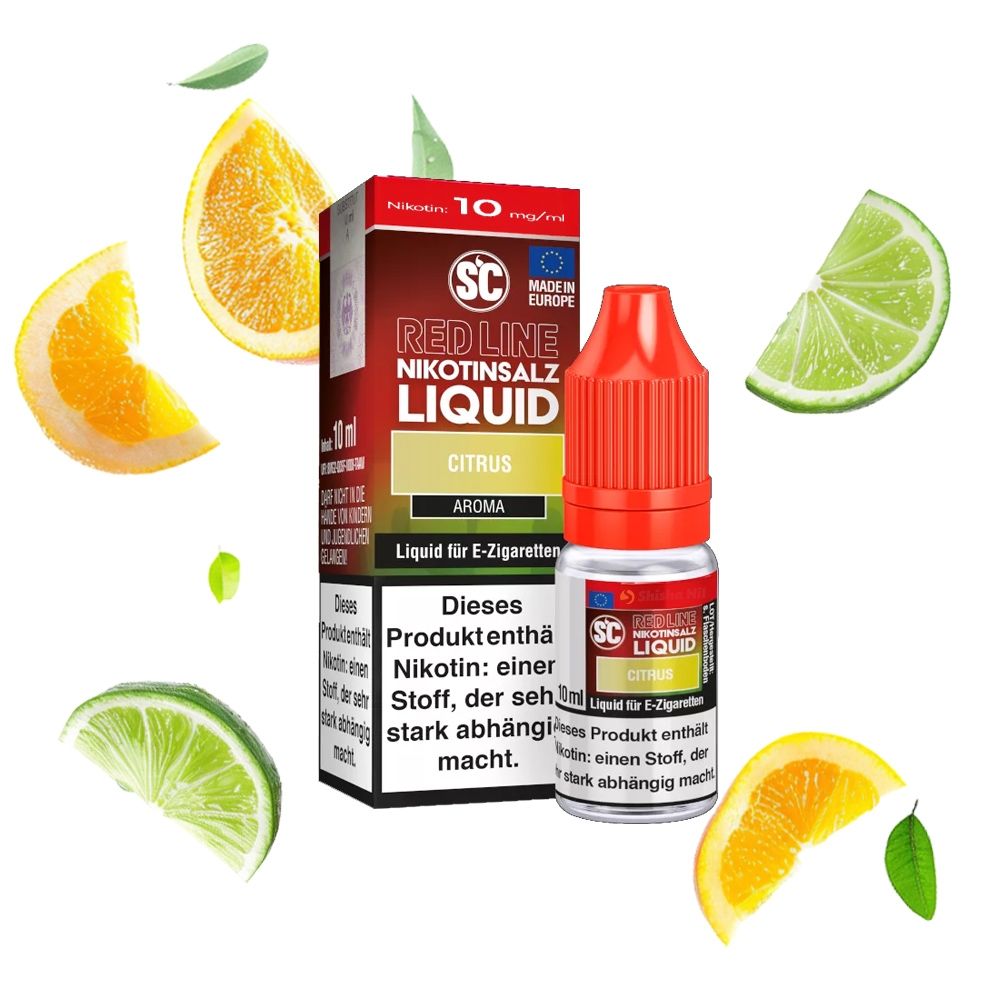 SC Red Line Nikotinsalz Liquid 10mg - Citrus