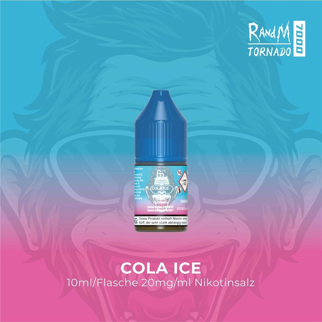 RandM Tornado Liquid 20mg - Cola Ice 