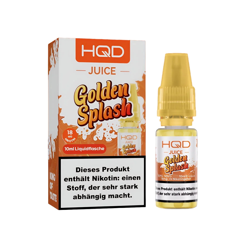 HQD Juice 18mg Liquid - Golden Splash