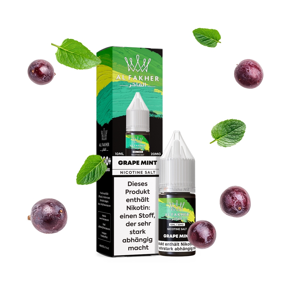 Al Fakher Liquid 20mg - Grape Mint
