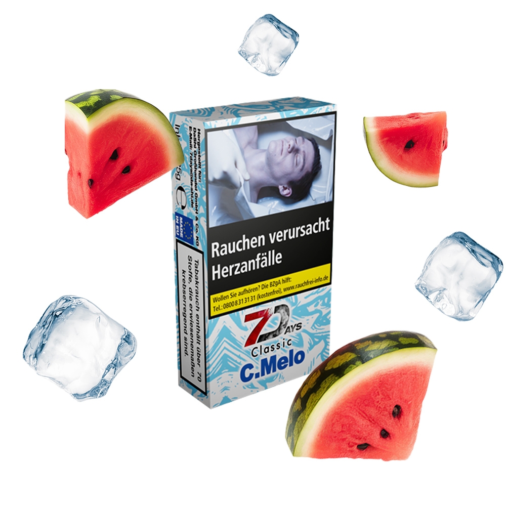 7 Days Tabak Classic 25g - C.Melo