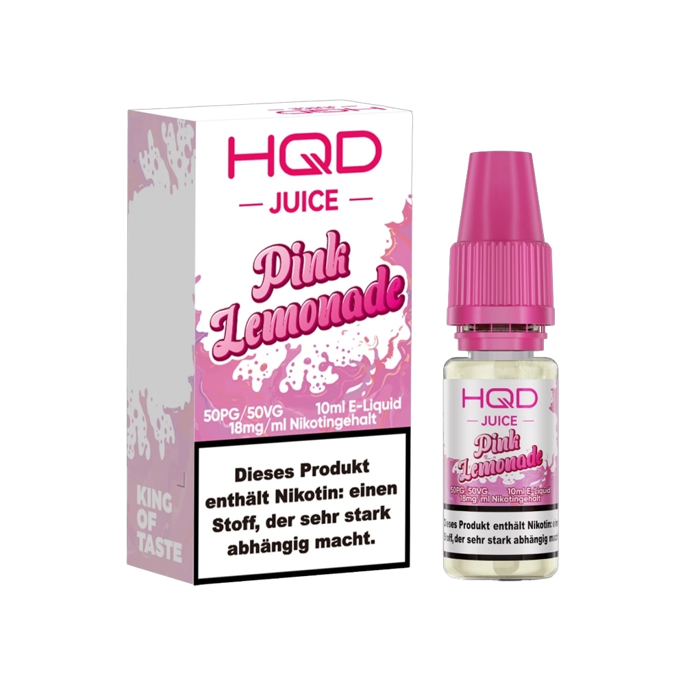 HQD Juice 18mg Liquid - Pink Lemonade