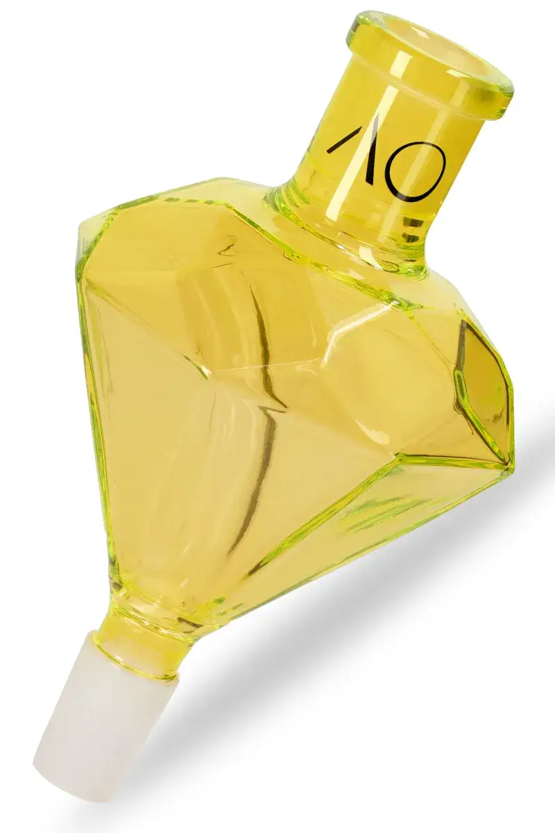 AO Glas Molassefänger 18/8 Diamond - Gelb