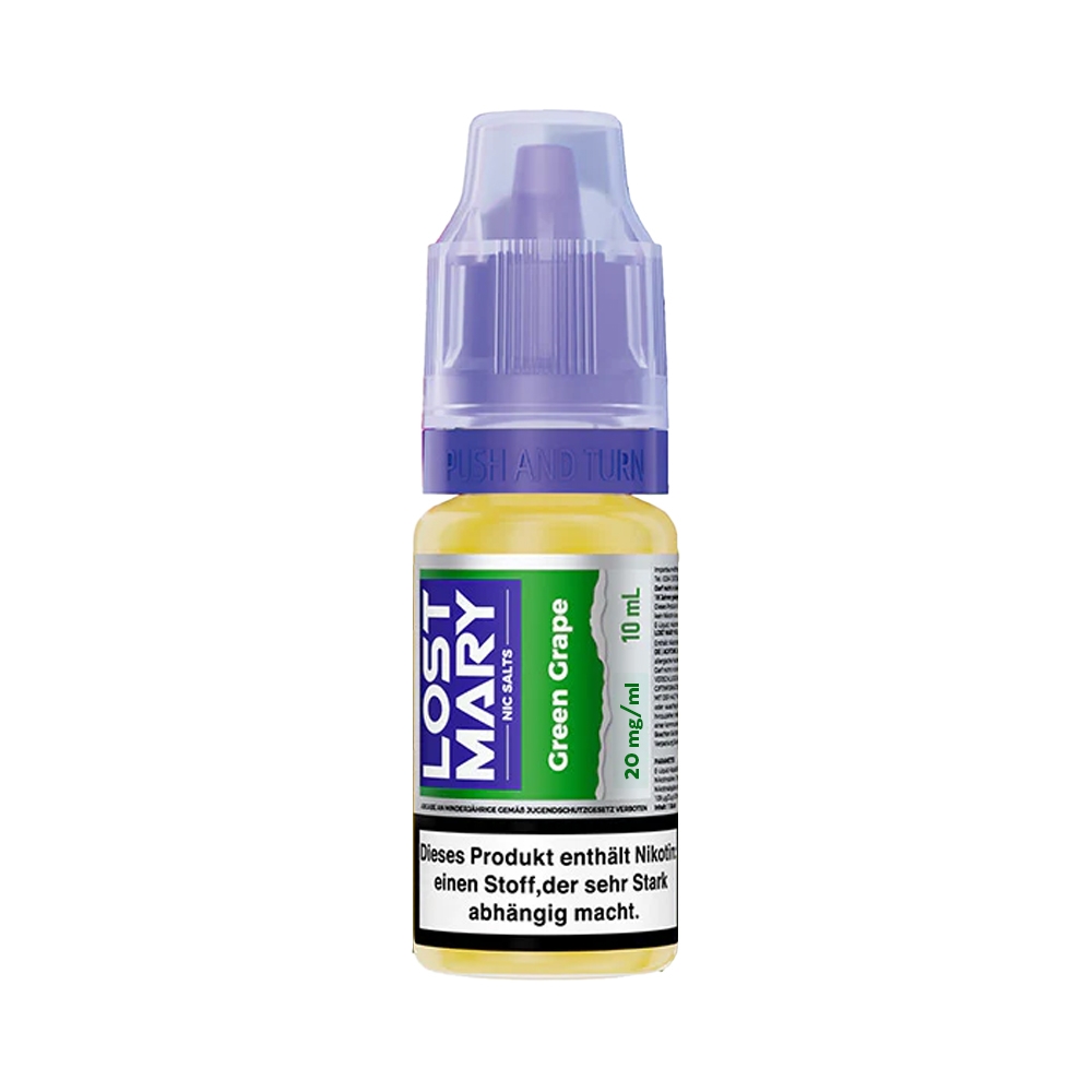 Lost Mary Liquid 20mg - Green Grape