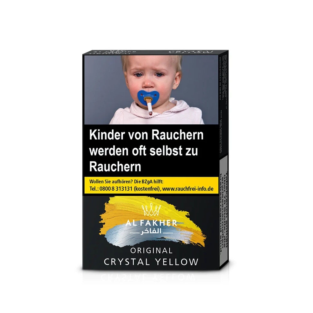 Al Fakher Tobacco 25g - Crystal Yellow