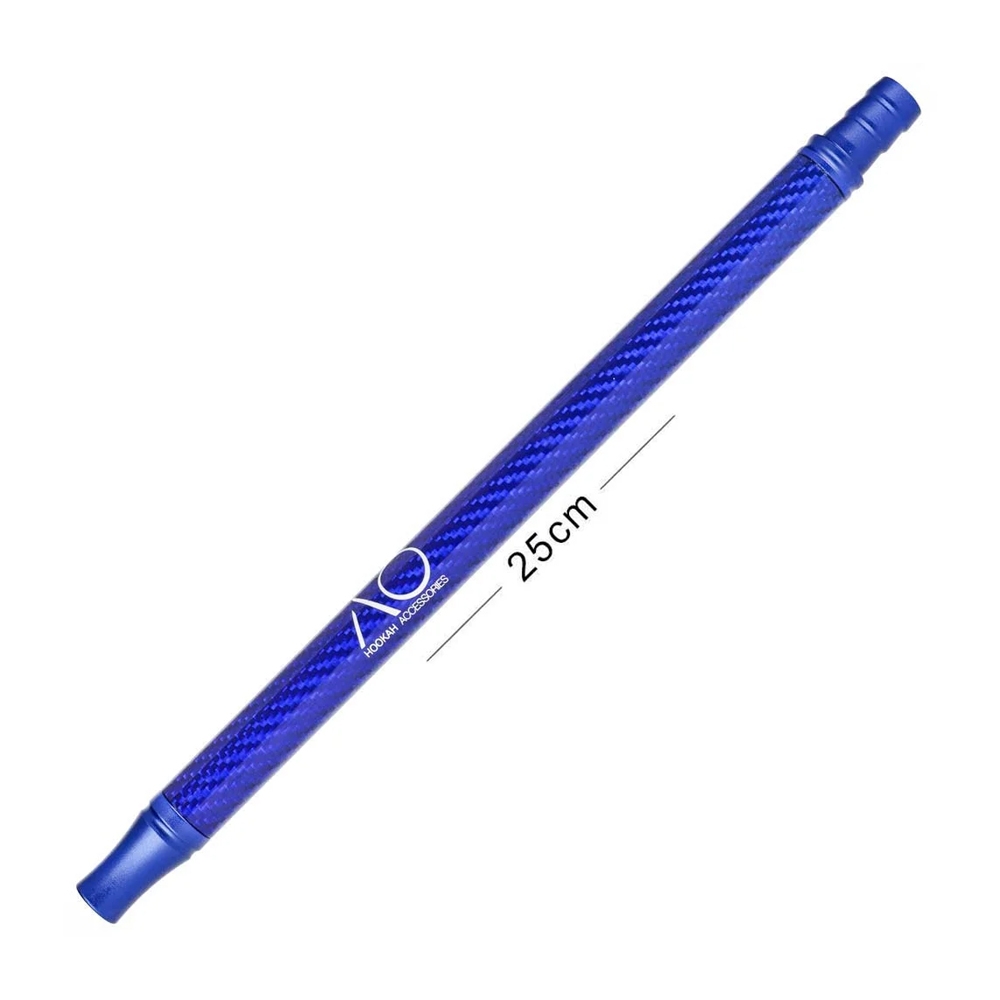 AO Alu-Carbonmundstück - Blau