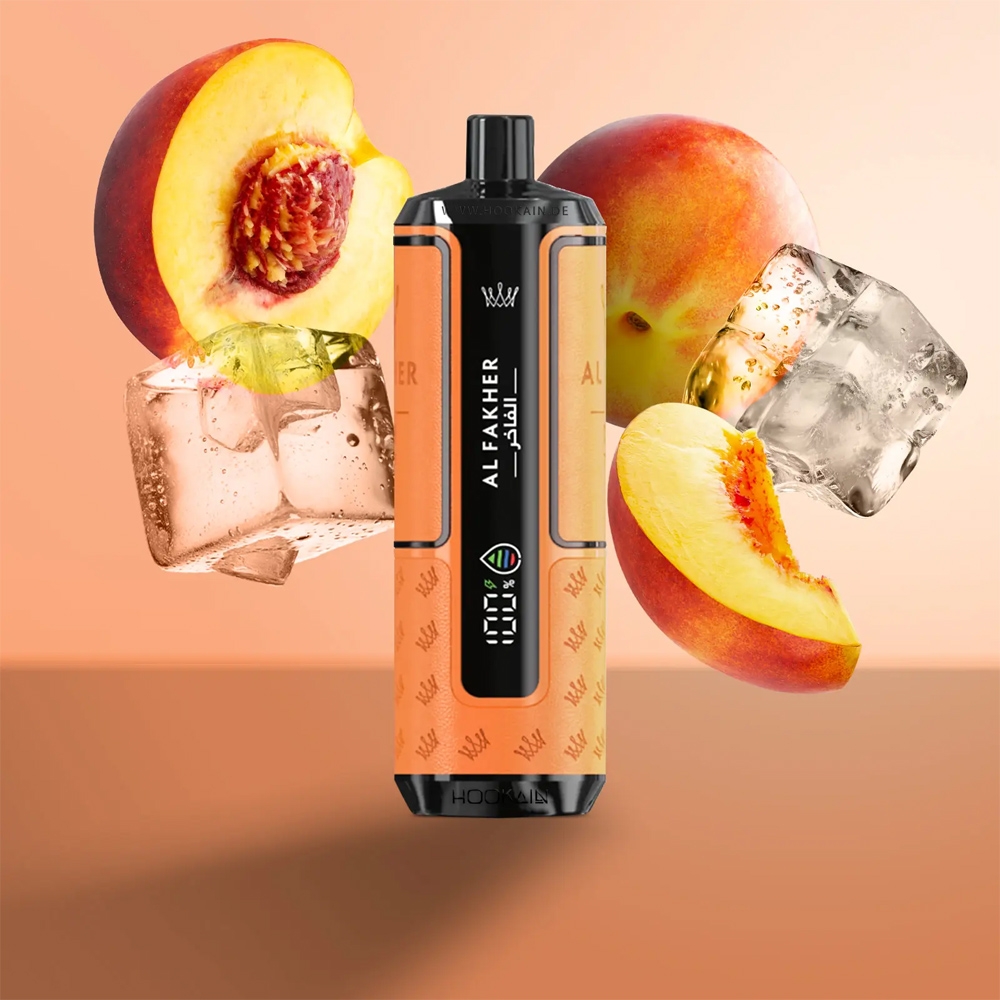 Al Fakher 20K Hypermax - Peach Ice