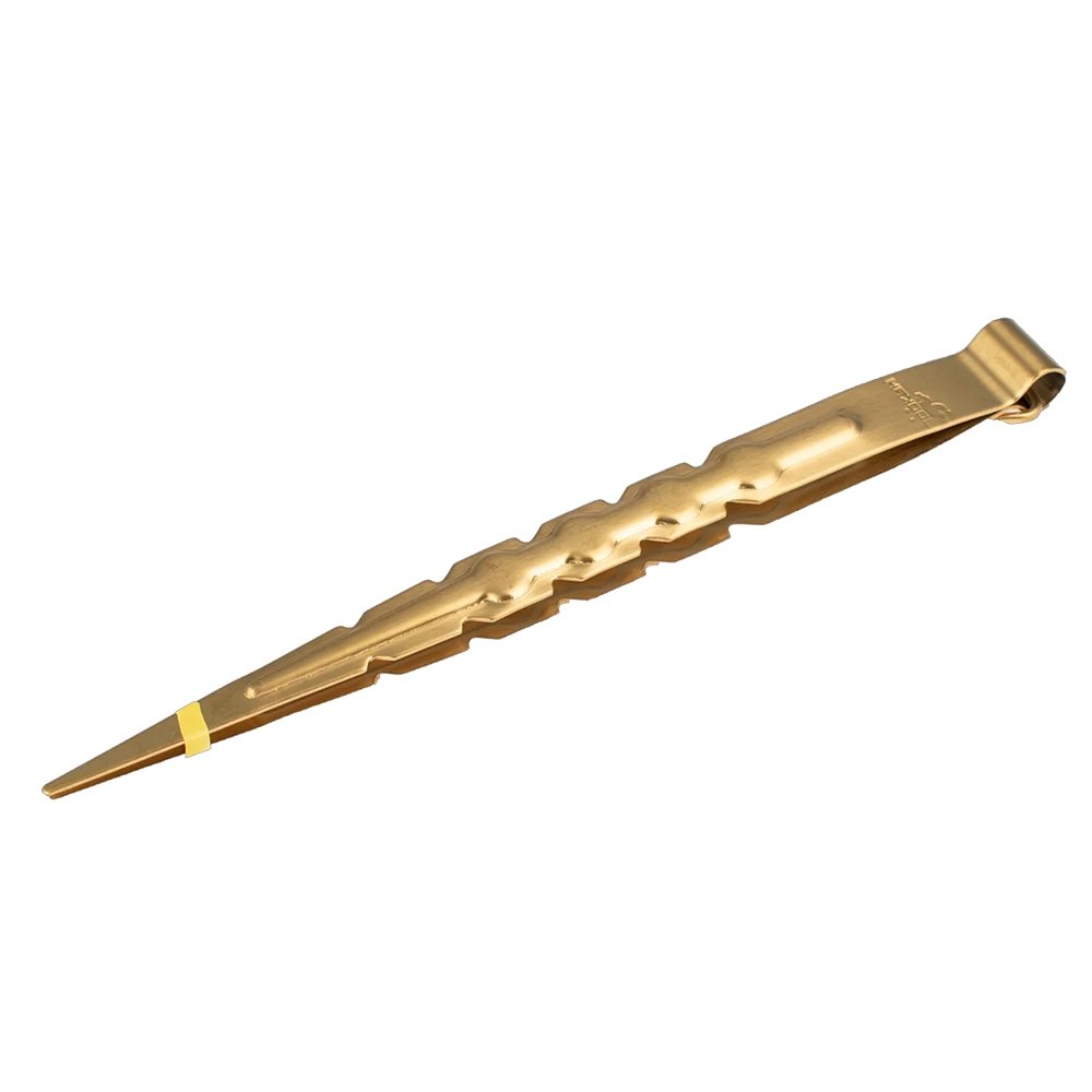 Jookah Zange 22cm Gold mit Lochstecher