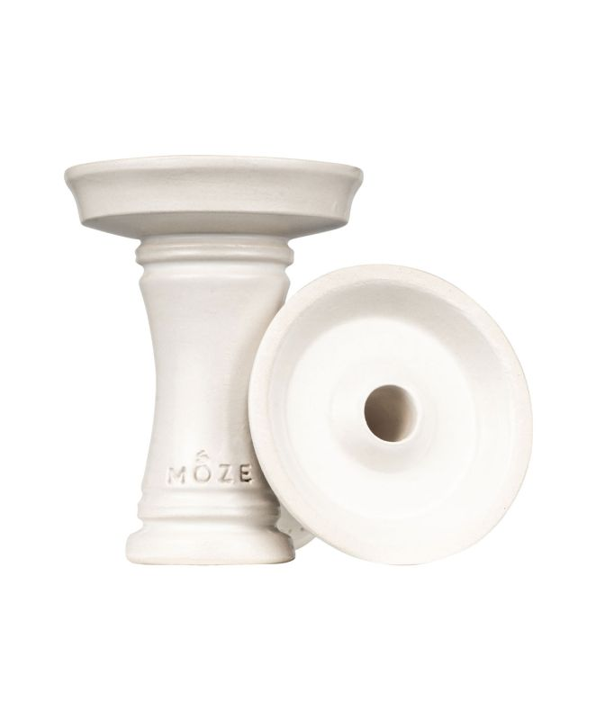 Moze Epos Phunnel v2 - White Matte Shisha Kopf