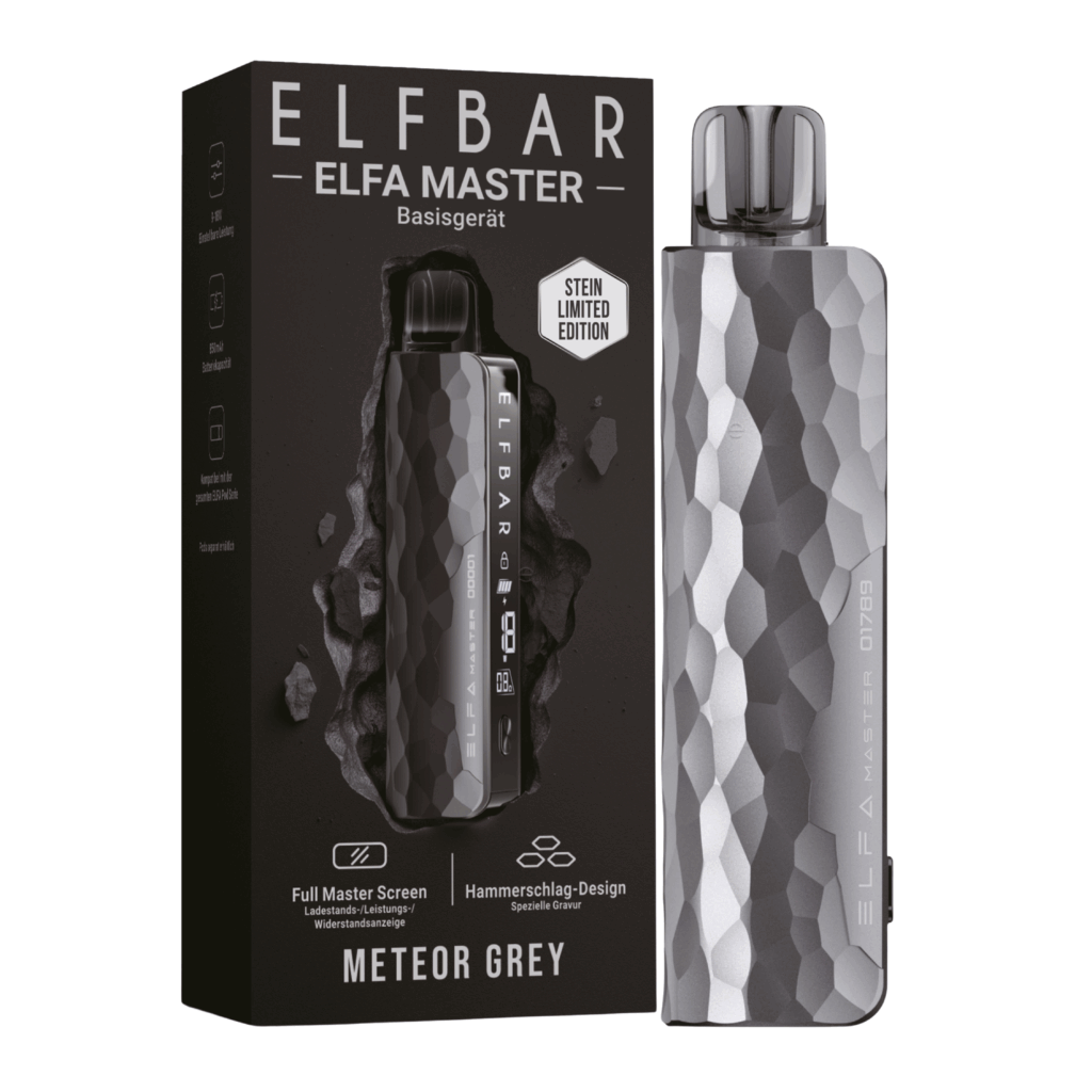 Elfbar ELFA Master Basisgerät - Meteor Grey ( Limited Edition ) Bundle
