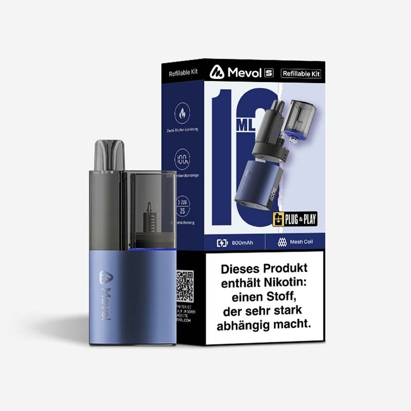 Mevol S 10K Basisgerät  - Tiefseeblau