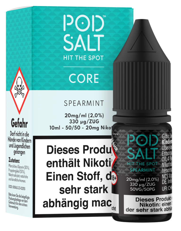 POD SALT Core Liquid 11mg - Spearmint