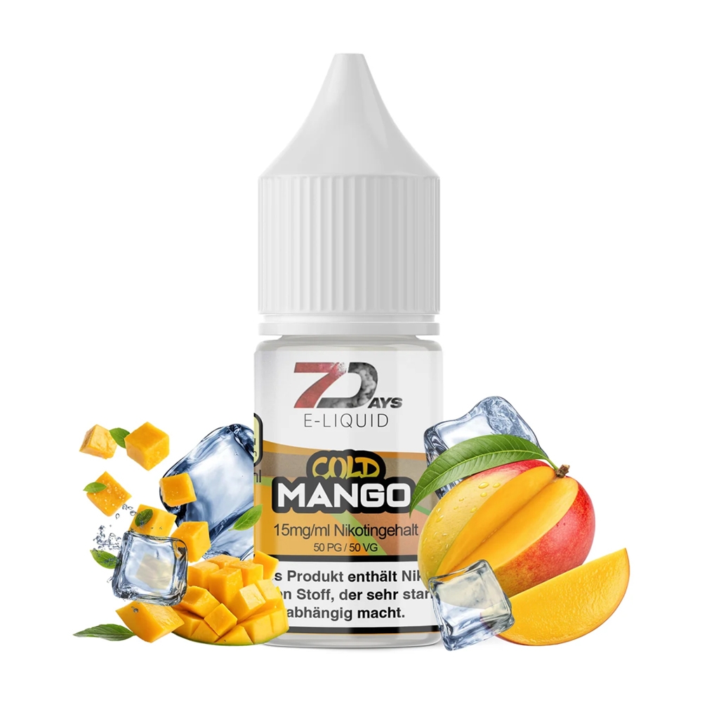 7 Days Tabak Liquid 15mg - Cold Mango