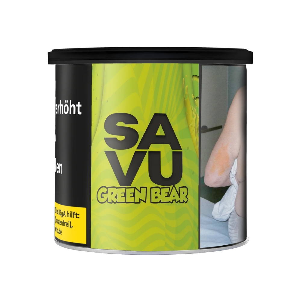 Savu Premium Tobacco 200g - Green Bear