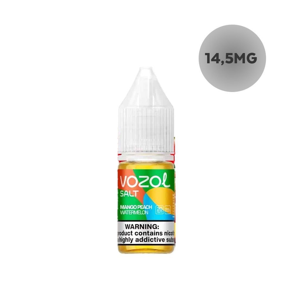 Vozol Liquid Nic Salt 14,5mg - Mango Peach Watermelon