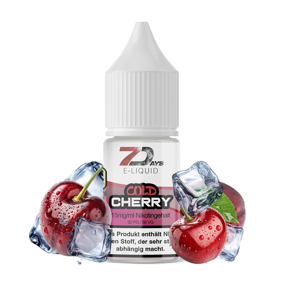 7 Days Tabak Liquid 15mg - Cold Cherry