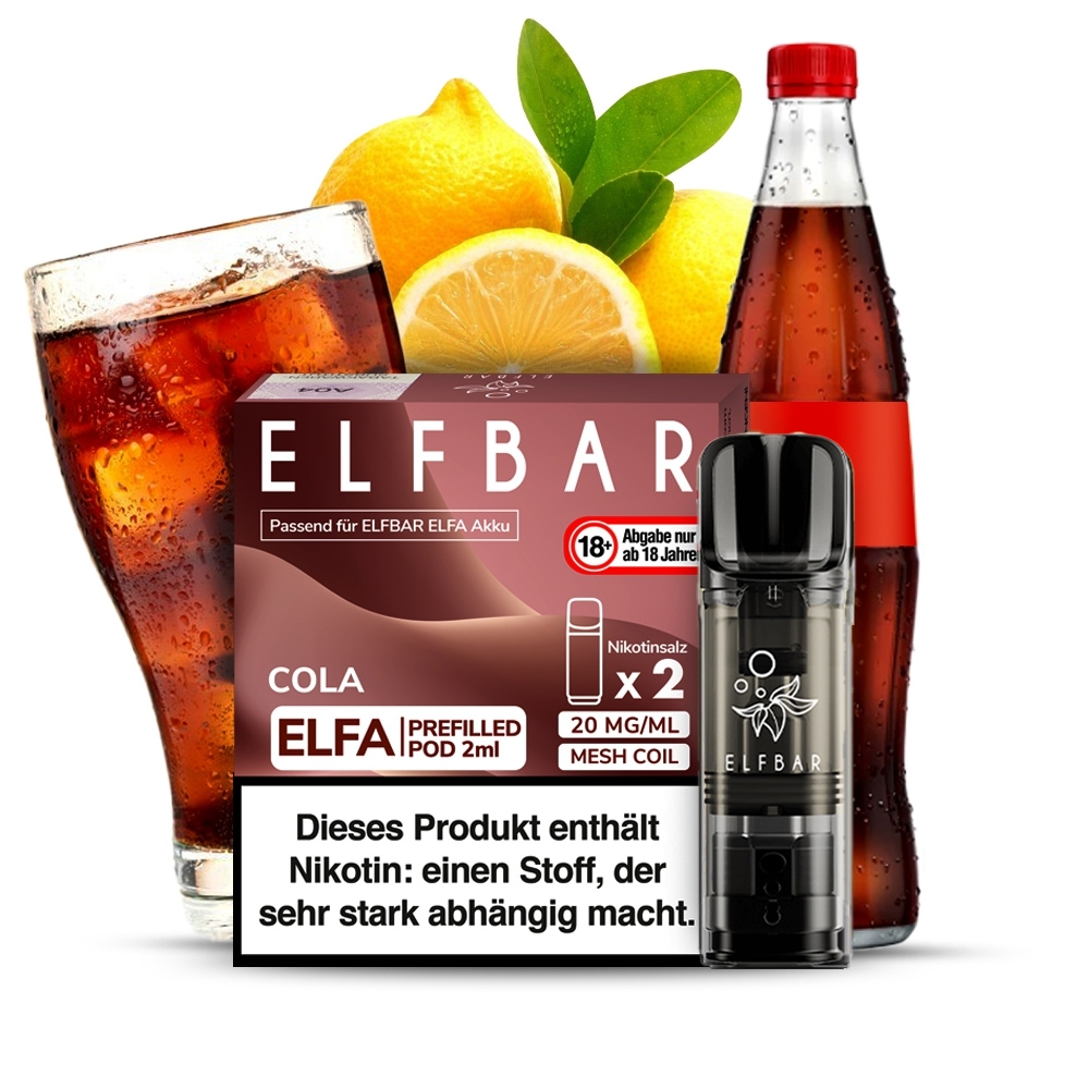 Elfbar ELFA POD (2stk) - Cola 20mg