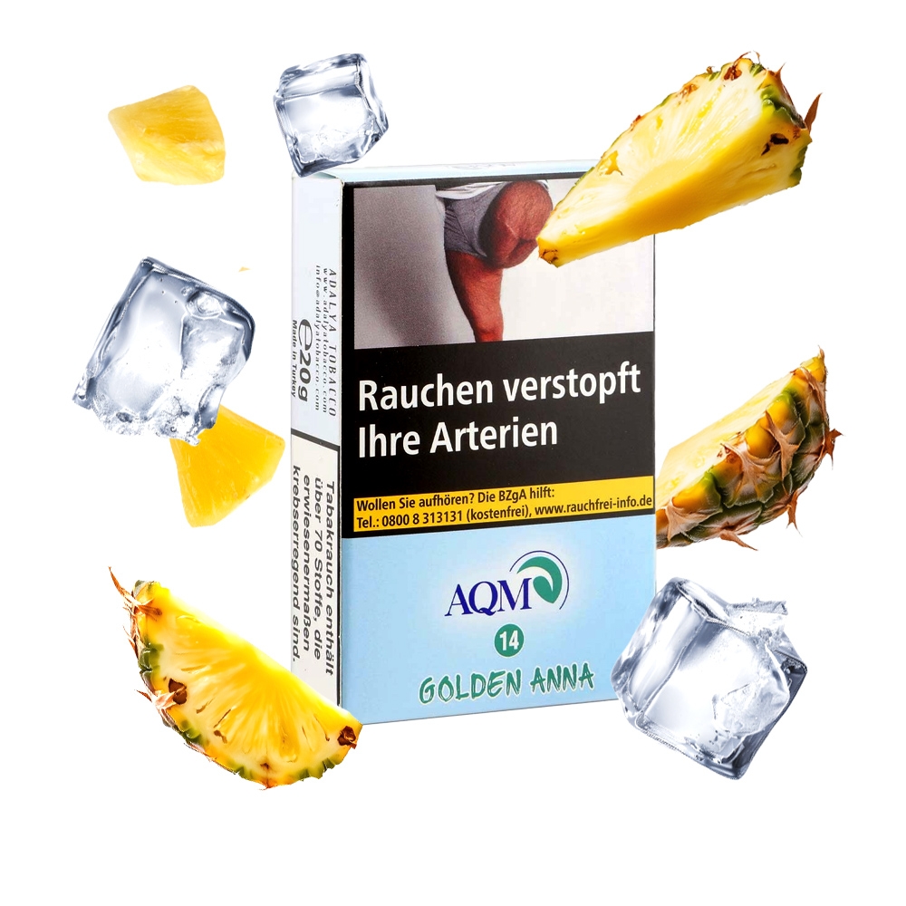 Aqua Mentha Premium Tobacco 25g - Golden Anna (14)
