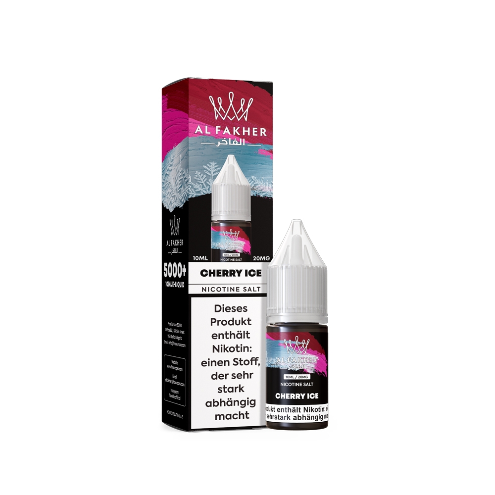 Al Fakher Liquid 20mg - Cherry Ice Al Fakher Liquid 20mg - Cherry Ice