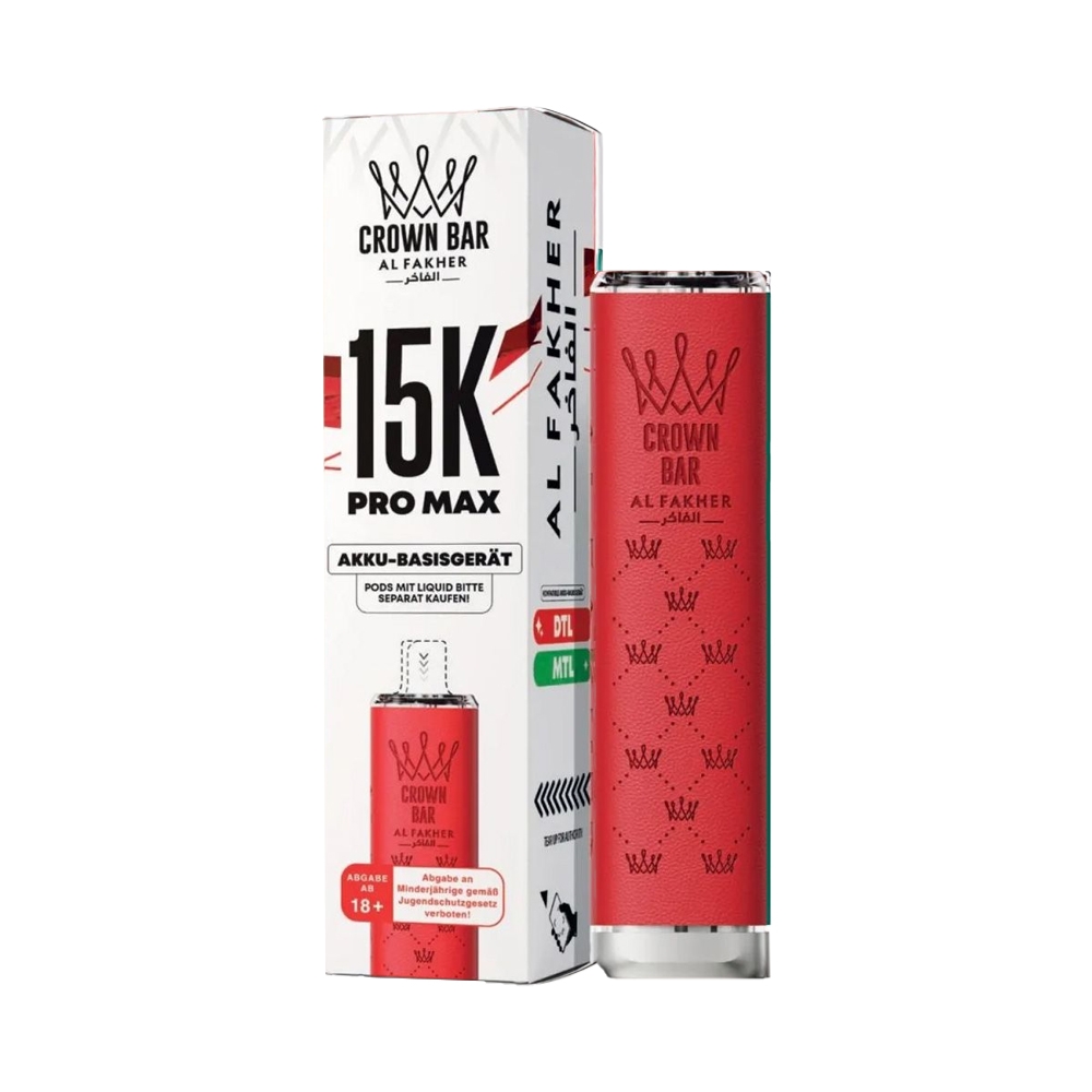 Al Fakher 15K Pro Max Basisgerät - Red