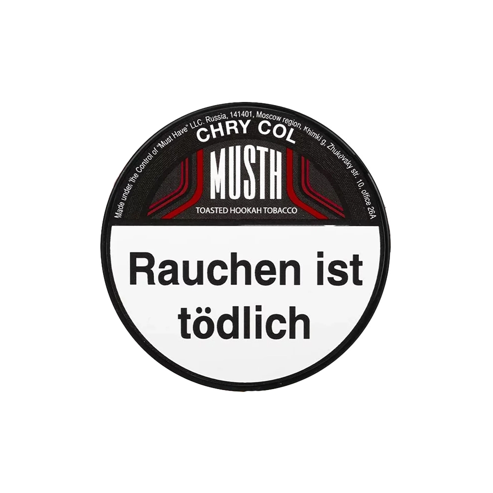 MustH Tobacco 125g - Chry Col
