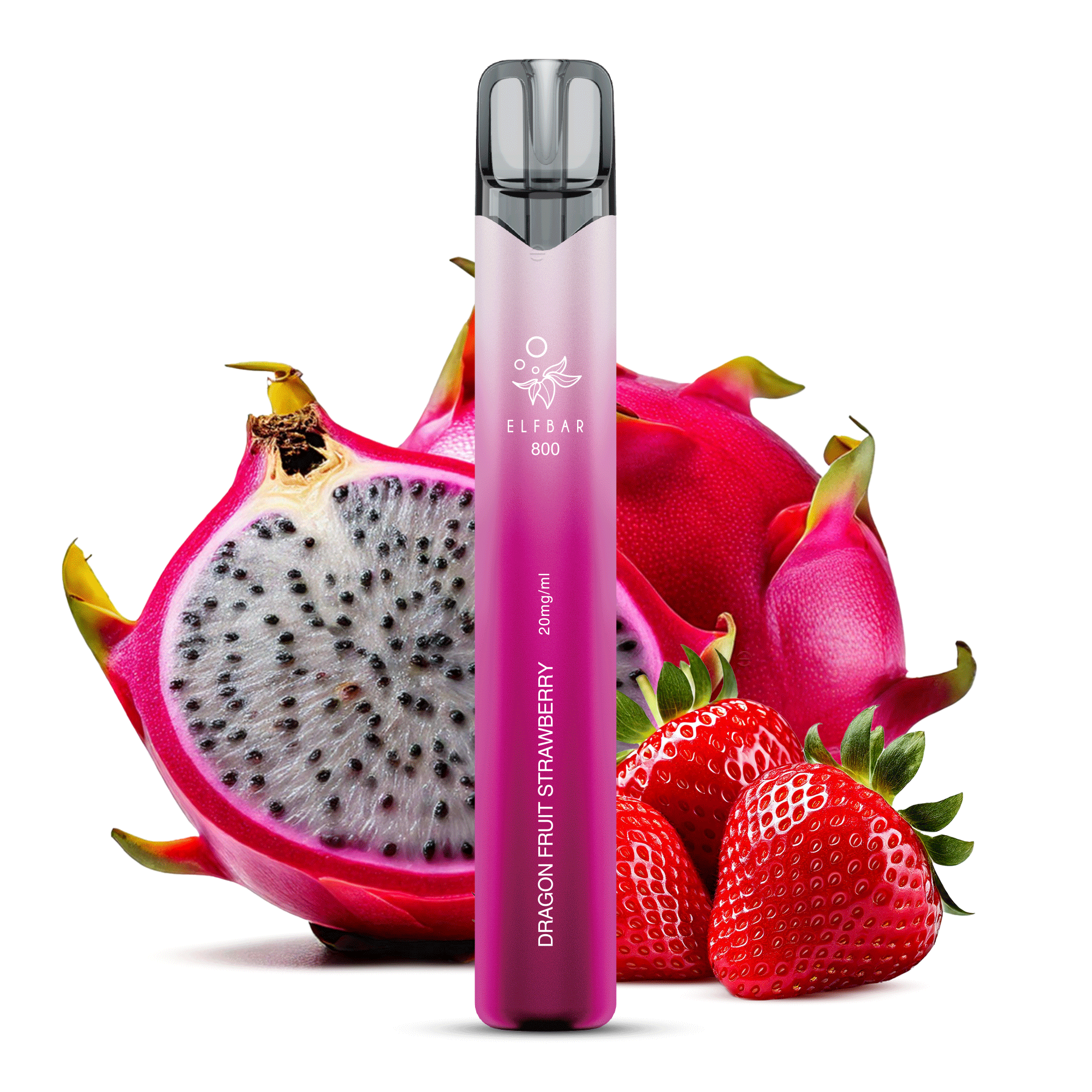 Elfbar 800 Einweg E-Shisha 20mg - Dragon Fruit Strawberry 