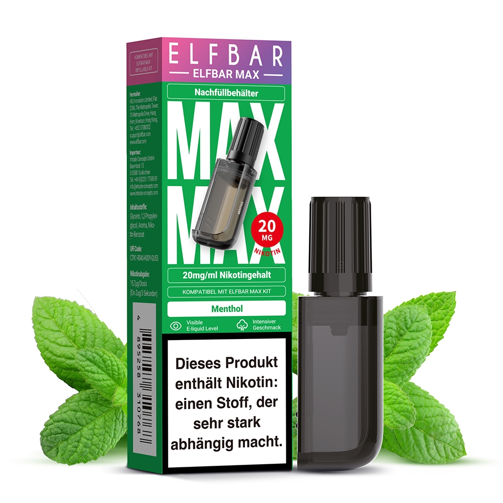 Elfbar Max Pod - Menthol