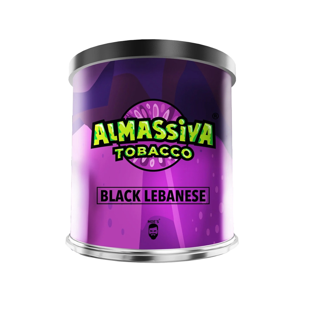 ALMASSIVA Tobacco 200g - Black Lebanese